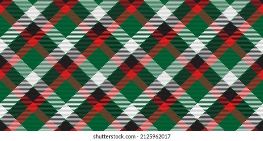 Patrón sin foco de platija escocesa. Fondo repetible con textura de tela de comprobación. Fondo vectorial plano de la impresión textil rayada.