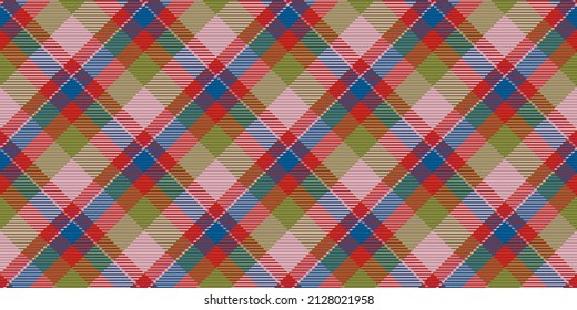 Patrón sin foco de platija escocesa. Fondo repetible con textura de tela de comprobación. Fondo vectorial plano de la impresión textil rayada.