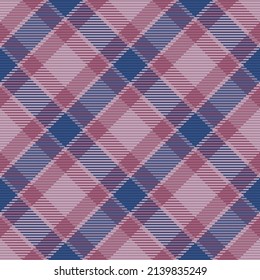 Patrón sin foco de platija escocesa. Fondo repetible con textura de tela de comprobación. Fondo vectorial plano de la impresión textil rayada.
