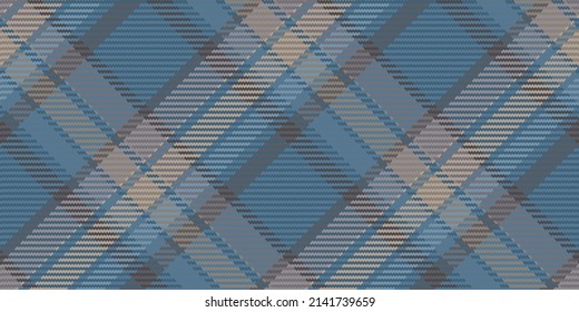 Seamless pattern of scottish tartan plaid. Repeatable background with check fabric texture. Flat vector backdrop of striped textile print.