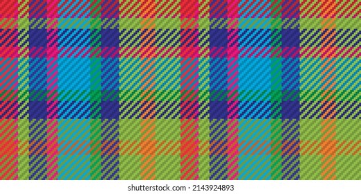 Patrón sin foco de platija escocesa. Fondo repetible con textura de tela de comprobación. Fondo vectorial plano de la impresión textil rayada.