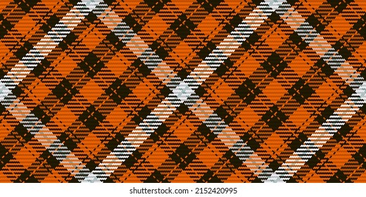 Seamless pattern of scottish tartan plaid. Repeatable background with check fabric texture. Flat vector backdrop of striped textile print.