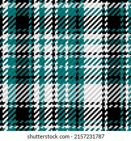 Seamless pattern of scottish tartan plaid. Repeatable background with check fabric texture. Flat vector backdrop of striped textile print.