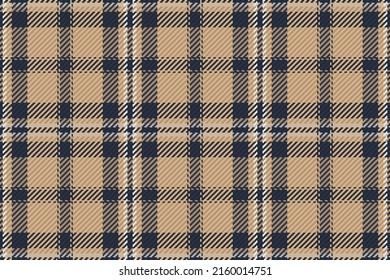 Seamless pattern of scottish tartan plaid. Repeatable background with check fabric texture. Flat vector backdrop of striped textile print.