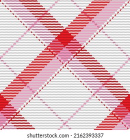 Seamless pattern of scottish tartan plaid. Repeatable background with check fabric texture. Flat vector backdrop of striped textile print.