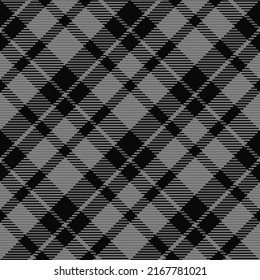 Patrón sin foco de platija escocesa. Fondo repetible con textura de tela de comprobación. Fondo vectorial plano de la impresión textil rayada.