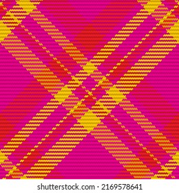 Patrón sin foco de platija escocesa. Fondo repetible con textura de tela de comprobación. Fondo vectorial plano de la impresión textil rayada.