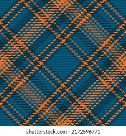 Seamless Pattern Of Scottish Tartan Plaid. Repeatable Background With Check Fabric Texture. Flat Vector Backdrop Of Striped Textile Print.