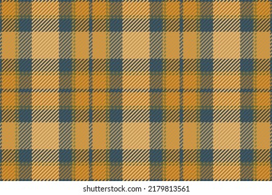 Seamless pattern of scottish tartan plaid. Repeatable background with check fabric texture. Flat vector backdrop of striped textile print.