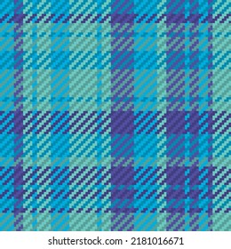 Seamless pattern of scottish tartan plaid. Repeatable background with check fabric texture. Flat vector backdrop of striped textile print.