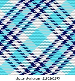 Seamless pattern of scottish tartan plaid. Repeatable background with check fabric texture. Flat vector backdrop of striped textile print.