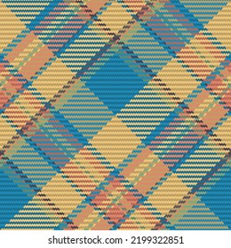 Patrón sin foco de platija escocesa. Fondo repetible con textura de tela de comprobación. Fondo vectorial plano de la impresión textil rayada.