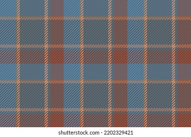 Seamless pattern of scottish tartan plaid. Repeatable background with check fabric texture. Flat vector backdrop of striped textile print.