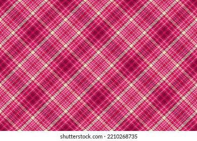Patrón sin foco de platija escocesa. Fondo repetible con textura de tela de comprobación. Fondo vectorial plano de la impresión textil rayada.