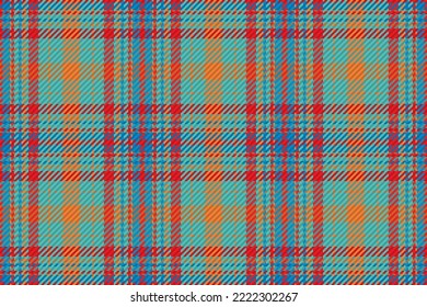 Nahtloses Muster von schottischem Tartan Plaid. Wiederholbarer Hintergrund mit Textur des Textes. Flacher Vektorhintergrund des gestreiften Stoffdrucks.