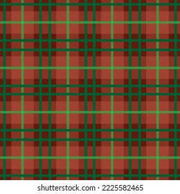Seamless pattern of scottish tartan plaid, check fabric texture. Flat backdrop of striped textile print