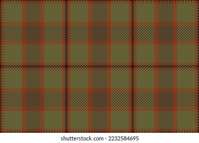 Patrón sin foco de platija escocesa. Fondo repetible con textura de tela de comprobación. Fondo vectorial plano de la impresión textil rayada.