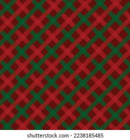 Patrón sin foco de estratificación escocesa, comprobar textura de tela. Fondo plano de impresión textil a rayas