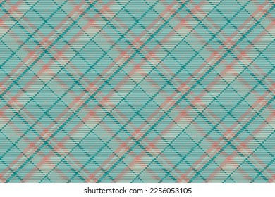 Seamless pattern of scottish tartan plaid. Repeatable background with check fabric texture. Flat vector backdrop of striped textile print.