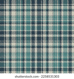 Patrón sin foco de platija escocesa. Fondo repetible con textura de tela de comprobación. Fondo vectorial plano de la impresión textil rayada.