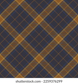 Seamless pattern of scottish tartan plaid. Repeatable background with check fabric texture. Flat vector backdrop of striped textile print.