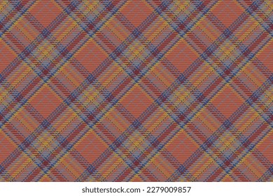 Patrón sin foco de platija escocesa. Fondo repetible con textura de tela de comprobación. Fondo vectorial plano de la impresión textil rayada.