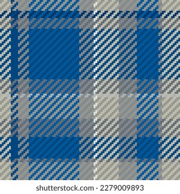 Seamless pattern of scottish tartan plaid. Repeatable background with check fabric texture. Flat vector backdrop of striped textile print.