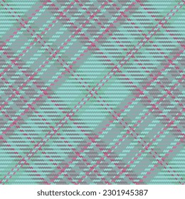 Seamless pattern of scottish tartan plaid. Repeatable background with check fabric texture. Flat vector backdrop of striped textile print.