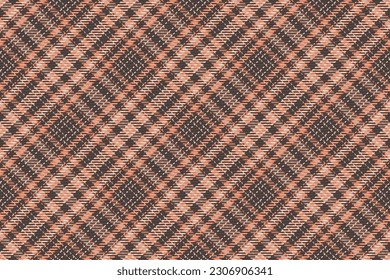 Nahtloses Muster von schottischem Tartan Plaid. Wiederholbarer Hintergrund mit Textur des Textes. Flacher Vektorhintergrund des gestreiften Stoffdrucks.