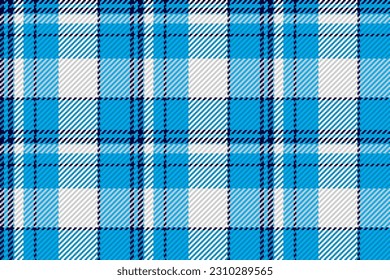 Seamless pattern of scottish tartan plaid. Repeatable background with check fabric texture. Flat vector backdrop of striped textile print.