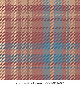 Seamless pattern of scottish tartan plaid. Repeatable background with check fabric texture. Flat vector backdrop of striped textile print.