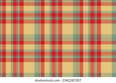 Patrón sin foco de platija escocesa. Fondo repetible con textura de tela de comprobación. Fondo vectorial plano de la impresión textil rayada.