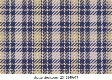 Seamless pattern of scottish tartan plaid. Repeatable background with check fabric texture. Flat vector backdrop of striped textile print.