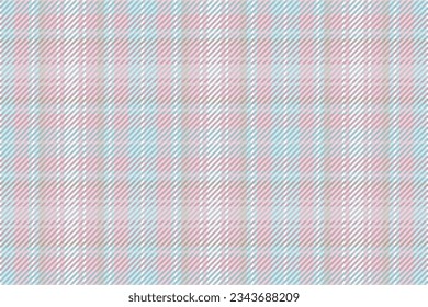 Patrón sin foco de platija escocesa. Fondo repetible con textura de tela de comprobación. Fondo vectorial plano de la impresión textil rayada.