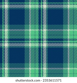 Seamless pattern of scottish tartan plaid. Repeatable background with check fabric texture. Flat vector backdrop of striped textile print.