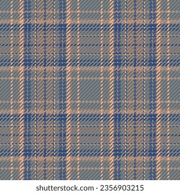 Seamless pattern of scottish tartan plaid. Repeatable background with check fabric texture. Flat vector backdrop of striped textile print.
