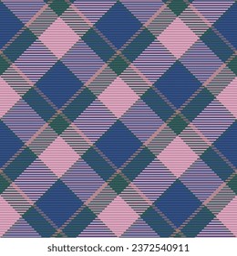 Seamless pattern of scottish tartan plaid. Repeatable background with check fabric texture. Flat vector backdrop of striped textile print.