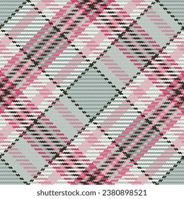 Patrón sin foco de platija escocesa. Fondo repetible con textura de tela de comprobación. Fondo vectorial plano de la impresión textil rayada.