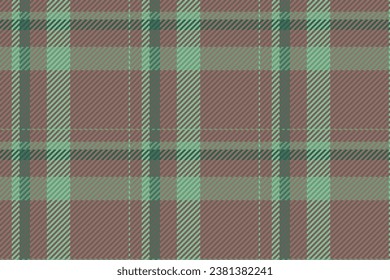 Patrón sin foco de platija escocesa. Fondo repetible con textura de tela de comprobación. Fondo vectorial plano de la impresión textil rayada.