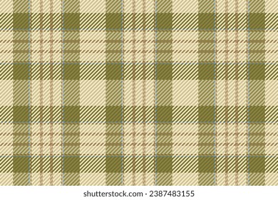 Seamless pattern of scottish tartan plaid. Repeatable background with check fabric texture. Flat vector backdrop of striped textile print.