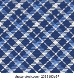 Seamless pattern of scottish tartan plaid. Repeatable background with check fabric texture. Flat vector backdrop of striped textile print.