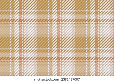 Seamless pattern of scottish tartan plaid. Repeatable background with check fabric texture. Flat vector backdrop of striped textile print.