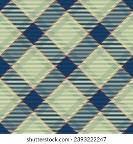Seamless pattern of scottish tartan plaid. Repeatable background with check fabric texture. Flat vector backdrop of striped textile print.