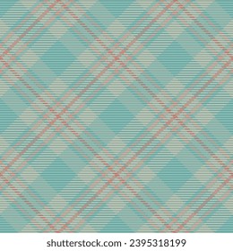 Seamless pattern of scottish tartan plaid. Repeatable background with check fabric texture. Flat vector backdrop of striped textile print.