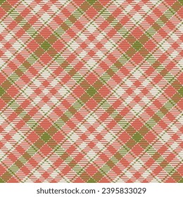 Patrón sin foco de platija escocesa. Fondo repetible con textura de tela de comprobación. Fondo vectorial plano de la impresión textil rayada.