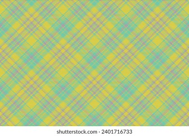 Seamless pattern of scottish tartan plaid. Repeatable background with check fabric texture. Flat vector backdrop of striped textile print.