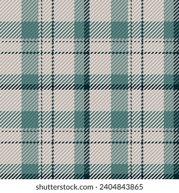 Seamless pattern of scottish tartan plaid. Repeatable background with check fabric texture. Flat vector backdrop of striped textile print.