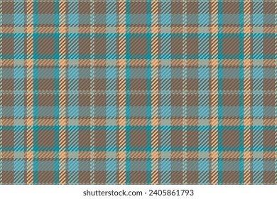 Nahtloses Muster von schottischem Tartan Plaid. Wiederholbarer Hintergrund mit Textur des Textes. Flacher Vektorhintergrund des gestreiften Stoffdrucks.