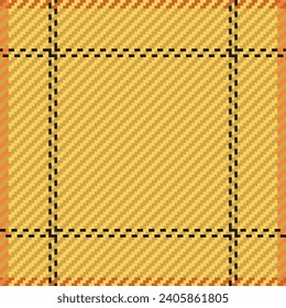 Seamless pattern of scottish tartan plaid. Repeatable background with check fabric texture. Flat vector backdrop of striped textile print.