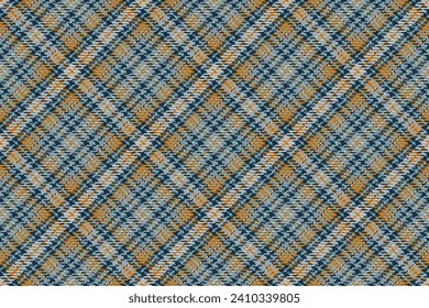 Patrón sin foco de platija escocesa. Fondo repetible con textura de tela de comprobación. Fondo vectorial plano de la impresión textil rayada.